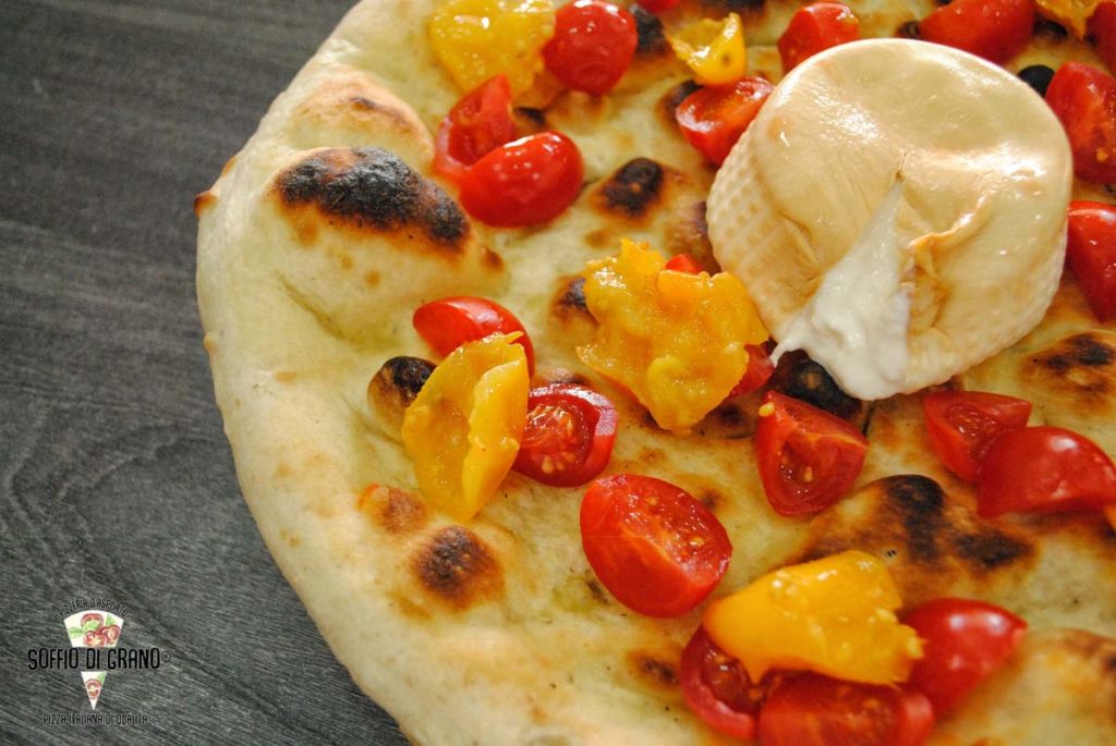 Soffio di Grano - pizza edizione limitata pomodorini gialli del Vesuvio