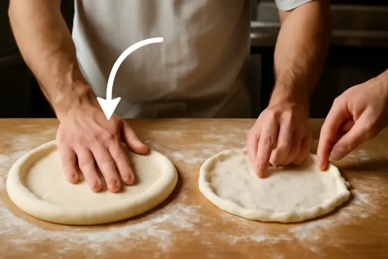 Qual è il modo giusto di stendere la pizza a mano? L’errore comune che rende il bordo troppo sottile