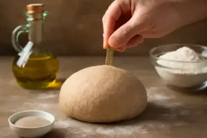 Impasto pizza integrale come in pizzeria: cosa aggiungere per una lievitazione uniforme