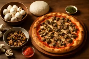 Ricetta pizza boscaiola: ingredienti e passaggi essenziali per evitare che i funghi rilascino acqua