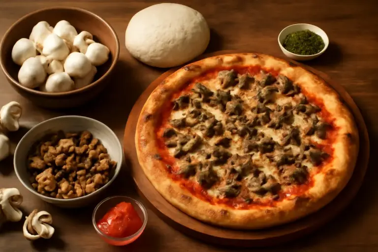 Ricetta pizza boscaiola: ingredienti e passaggi essenziali per evitare che i funghi rilascino acqua