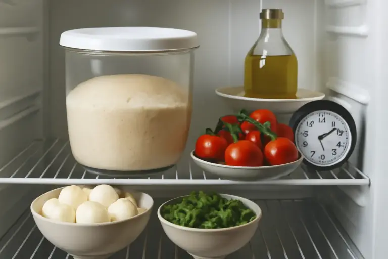 Lievitazione in frigo per l’impasto pizza: tempi ideali per aroma e digeribilità perfetti