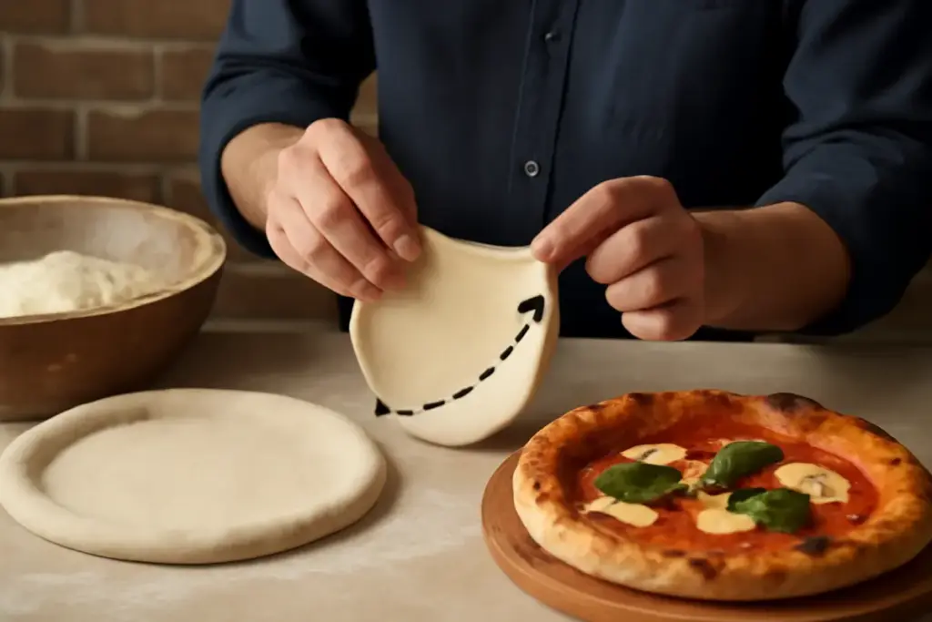 Come evitare il collasso del cornicione in cottura? Una tecnica di formatura semplice per risultati da pizzeria
