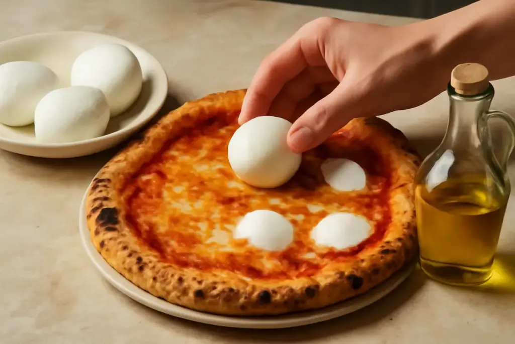 Mozzarella di bufala fresca sulla pizza: il segreto per non ritrovarsi una pizza acquosa
