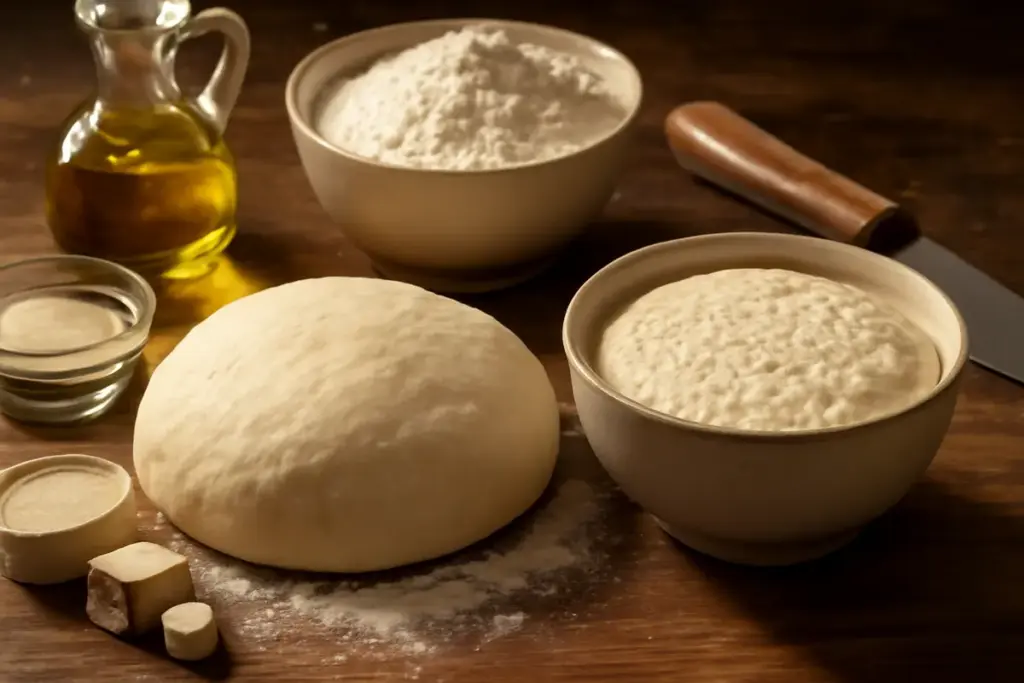 Impasto pizza con lievitazione mista: quando e perché unirla alla lievitazione naturale