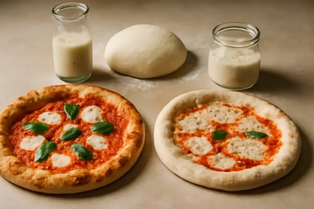 Pasta madre liquida o solida nell’impasto pizza: quali differenze noti nel risultato finale?