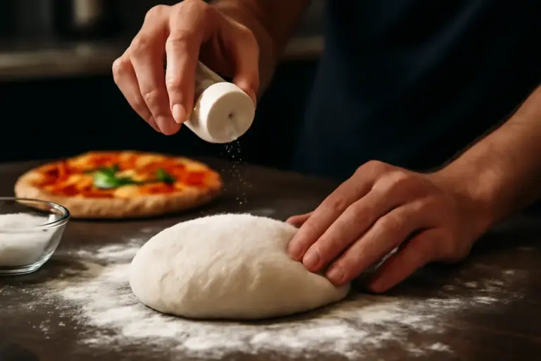 Sale nell’impasto pizza: perché il momento dell’aggiunta cambia lievitazione e croccantezza?