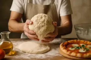 Impasto per pizza con biga: il trucco per una digeribilità sorprendente
